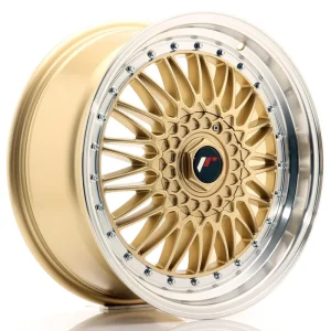 Japan Racing JR-9 18×8″ (4 & 5 hole custom PCD) ET35-40, Gold Rebajas