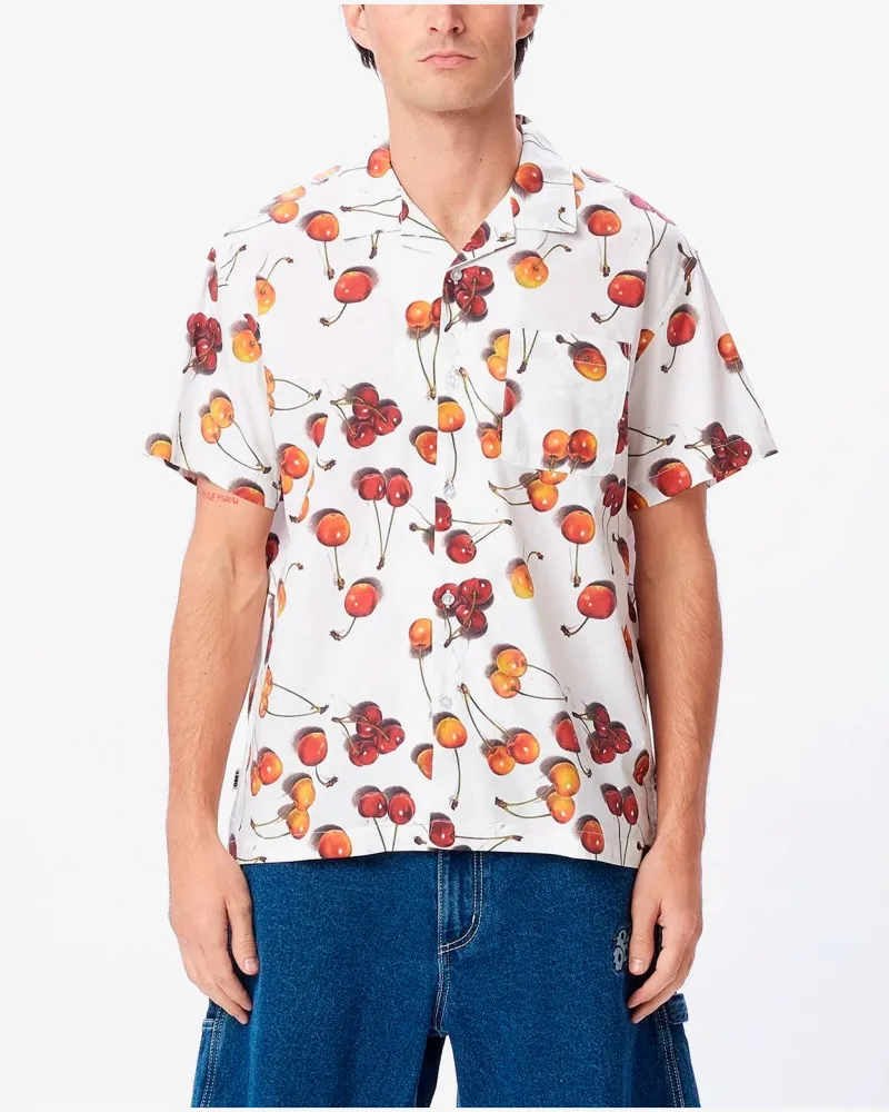 Obey Bombed Woven Shirt - Imagen 3